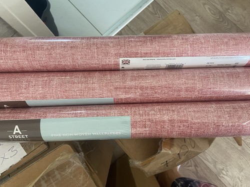 Job lot rolls - 11, pink/red