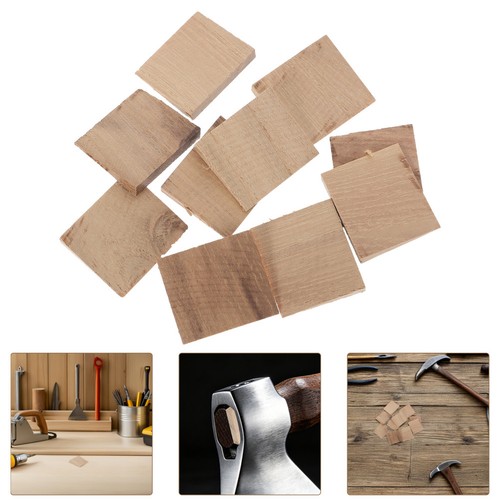10pcs khaki hardwood wooden - 10pcs,