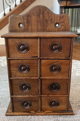 Antique primitive wall oak - primitive,