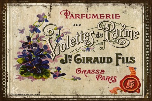 Vintage french violet paris - violet,
