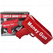 Money Gun Cash Spray Toy