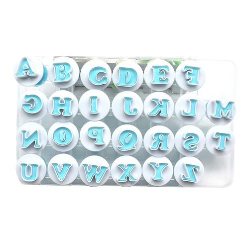 Alphabet letter mold set - mold,