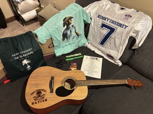 Kenney chesney signed - kenney,