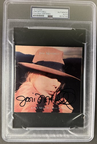Joni mitchell signed - signed, cd