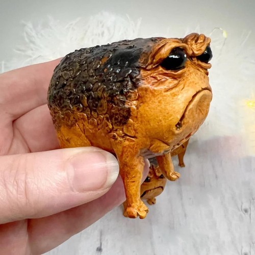 Ugly frog toad - statue, souvenir