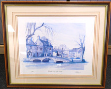 FRAMED PRINT " Bourton On The