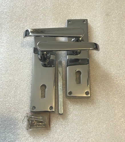 Chrome door handles - handles, modern