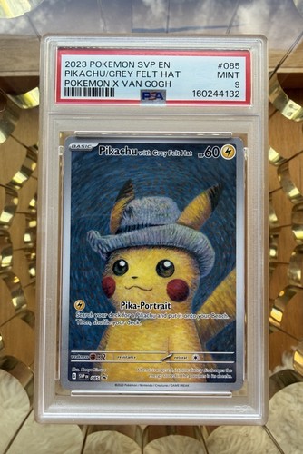 Pikachu with grey felt - felt, hat