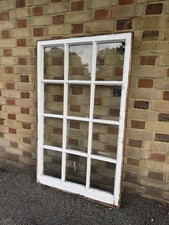Reclaimed Old Georgian 12 Panel Wooden Window 1265 x 760mm