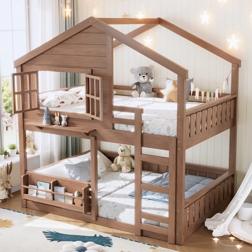 Full size bunk loft bed - bunk,