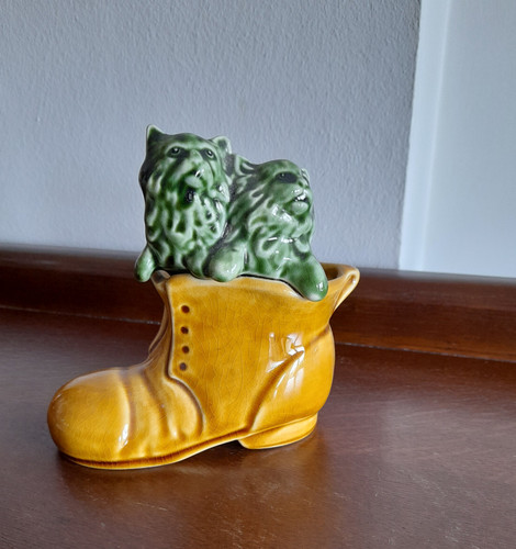 Vintage sylvac kittens boot - sylvac,