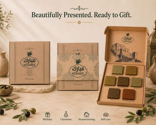 Aleppo ghar set 7 scented - set, of