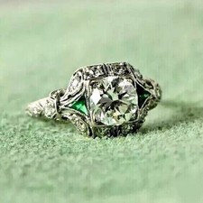 14k white gold - white, fn