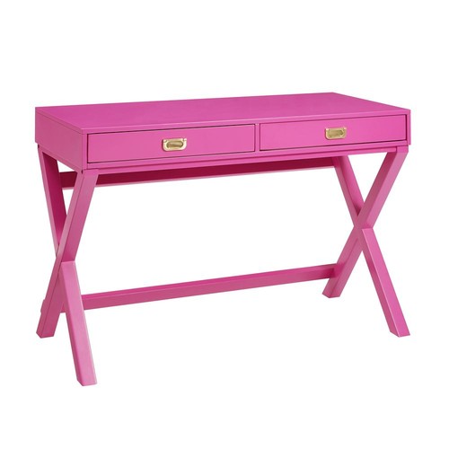 Peggy raspberry writing desk - raspberry,