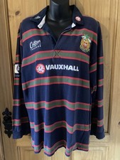 Leicester Tigers Cotton Traders Vauxhall Adult Rugby Shirt Size M Good Condition