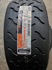 1 x 200/610/16/16inch hankook t71/rally tyres/race tyres/trackday tyres/circuit 