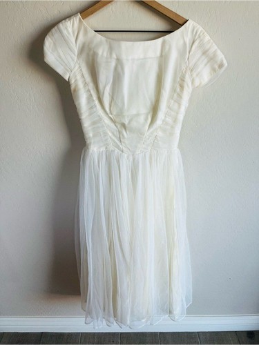 Vtg 50s emma domb - emma, tulle