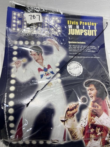 Elvis presley white jumpsuit - white,