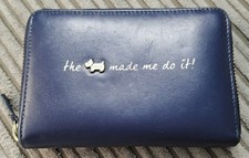 Radley Navy Leather “The dog
