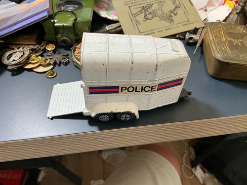 Corgi police double - police, horsebox