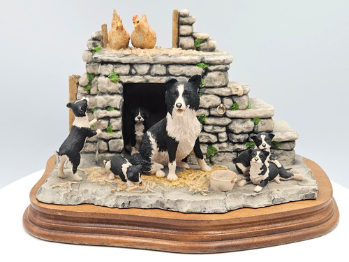Border fine arts figurine - border,