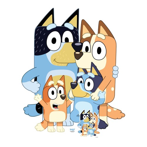 Heeler family group - family,