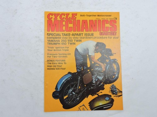 Cycle mechanics magazine - magazine, fall