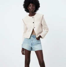 Zara Textured Boucle Basic