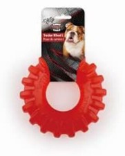 AFP Dog or Puppy Toy Durable Tough Wheel Mighty Red Bulldog Puppy Packs