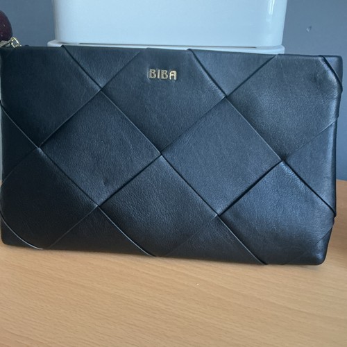 Bibi black leather - leather, bag