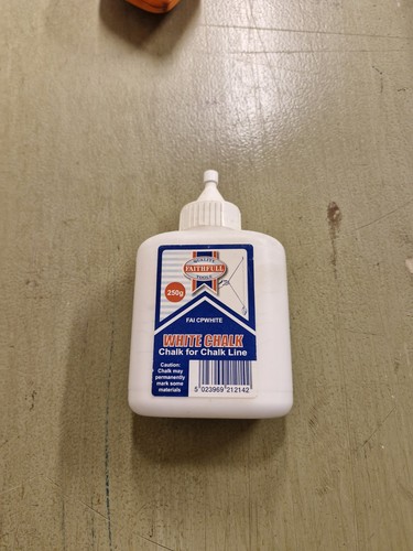 Faithfull chalk powder - chalk, white