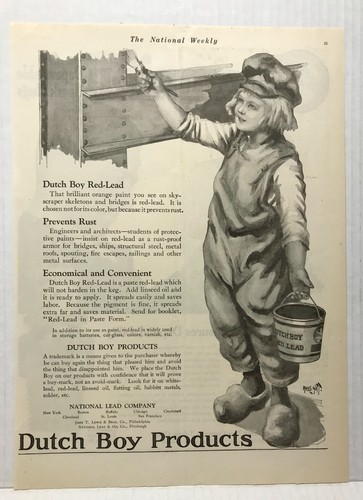 1919 dutch boy red lead - 1919,