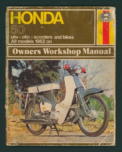 Honda ohv ohc haynes - haynes, manual
