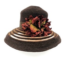 Derby Fascinator Floral Bowler