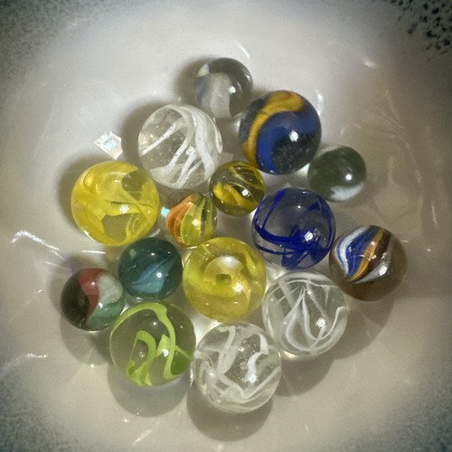 Set vintage clear colour - set, of