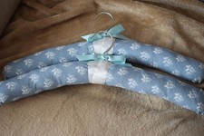  Hand sewn padded coat hangers