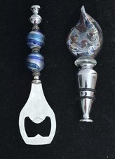 Glass And Metal Bottle Stopper