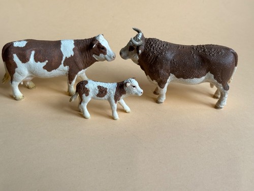 Schleich rare simmental cattle - simmental,