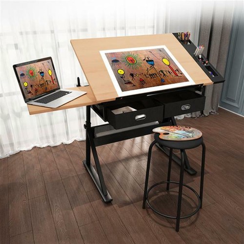 Art craft desk drafting - drafting, table