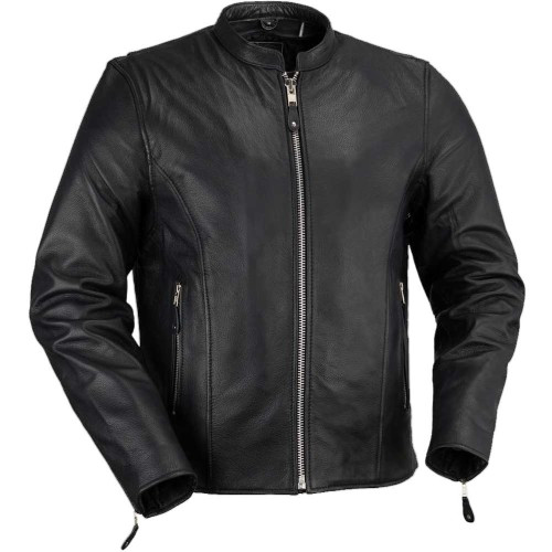 Men black motorcycle - men's, biker