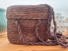 Wicker Monsoon Handbag