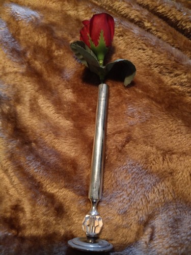 Vintage single stem stainless - single,