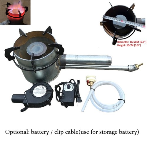 Waste oil stove - oil, burner