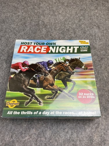 Host your own race night - host,