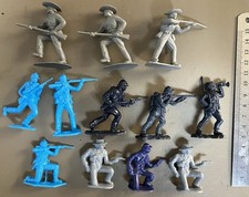 Model Toy Soldiers 1/32 Plastic “ ACW Soldiers Lot “ inc Lone Star Herald Etc
