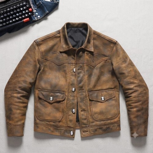 Handmade western leather - western,