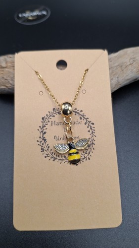 Bumble bee charm pendant - bumble,