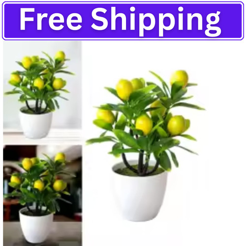 Artificial lemon tree plant - artificial,