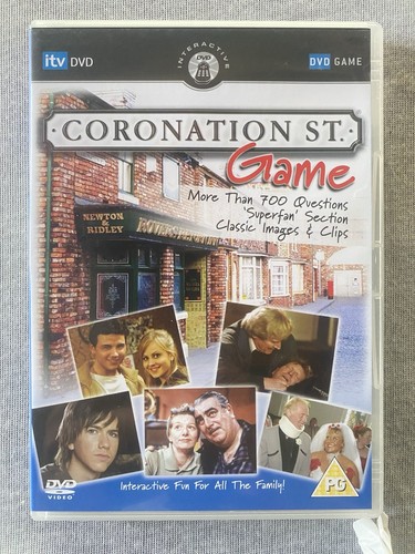 Coronation street game - street, dvd