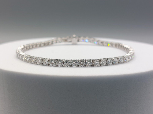 5ct diamond tennis - diamond, bracelet